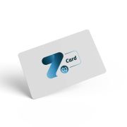 NFC Digital Business Card | White Matte PVC Card