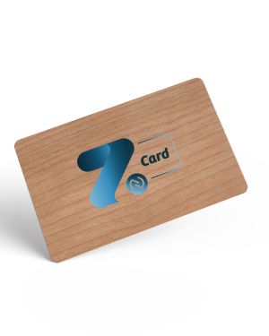 NFC Digital Business Card | Wood Card