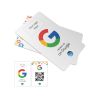 NFC Google Review Card | White Matte PVC Card
