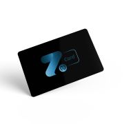 NFC Digital Business Card | Black Matte PVC Card